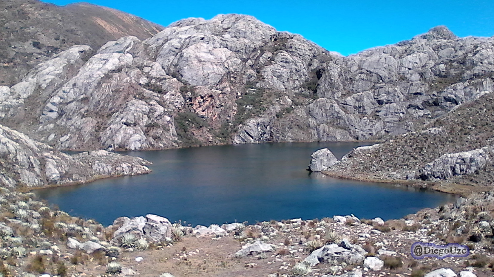 Laguna Cuatro Brazos, Páramo Los Conejos - Sierra La Culata