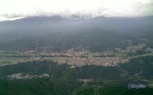 La ciudad de Mérida desde la estación La Montaña